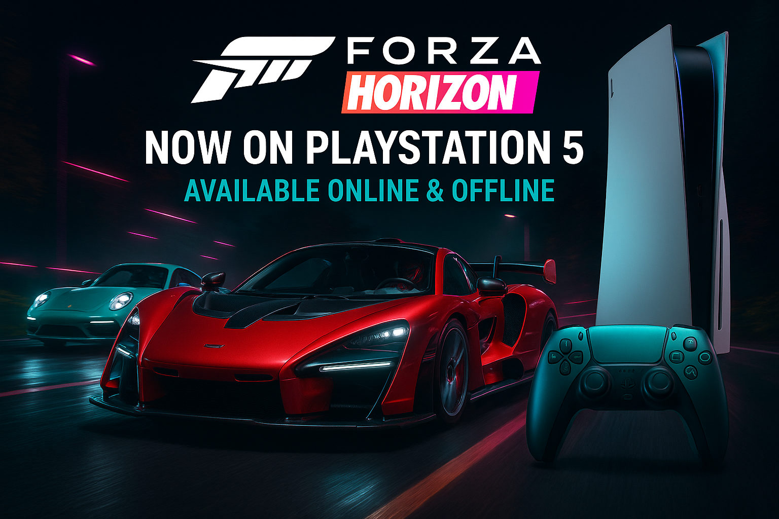 انتشار Forza Horizon برای پلی‌استیشن؛ پایان یک انحصار تاریخی!