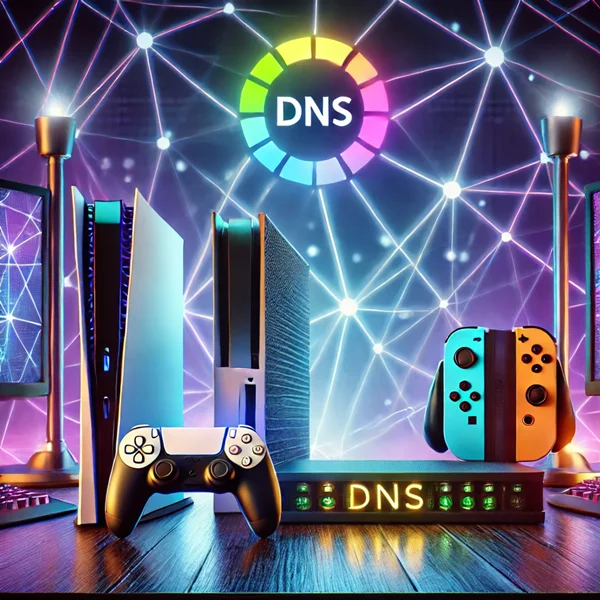 DNS مناسب برای پلیاستیشن، ایکسباکس و نینتندو | راهنمای کامل از آلفاگیم