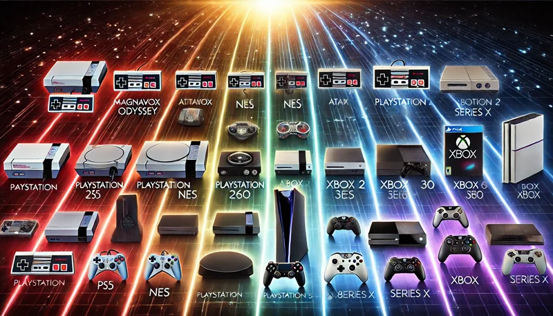 تاریخچه کنسولهای بازی – از اولین نسل تا امروز | آلفا گیم