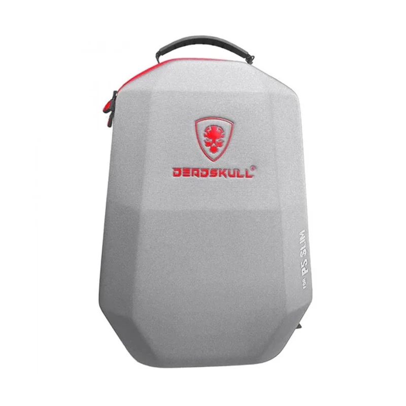 کیف PS5 اسلیم برند Deadskull طوسی