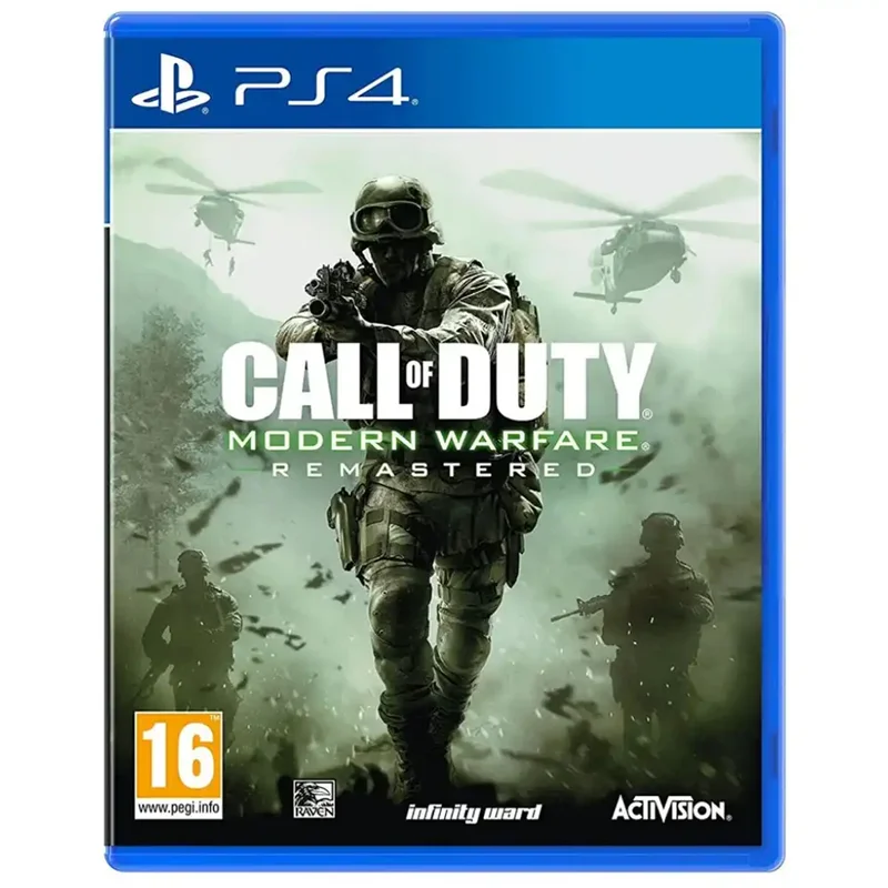 دیسک بازی Call of Duty Modern Warfare Remastered برای PS4 (کارکرده)