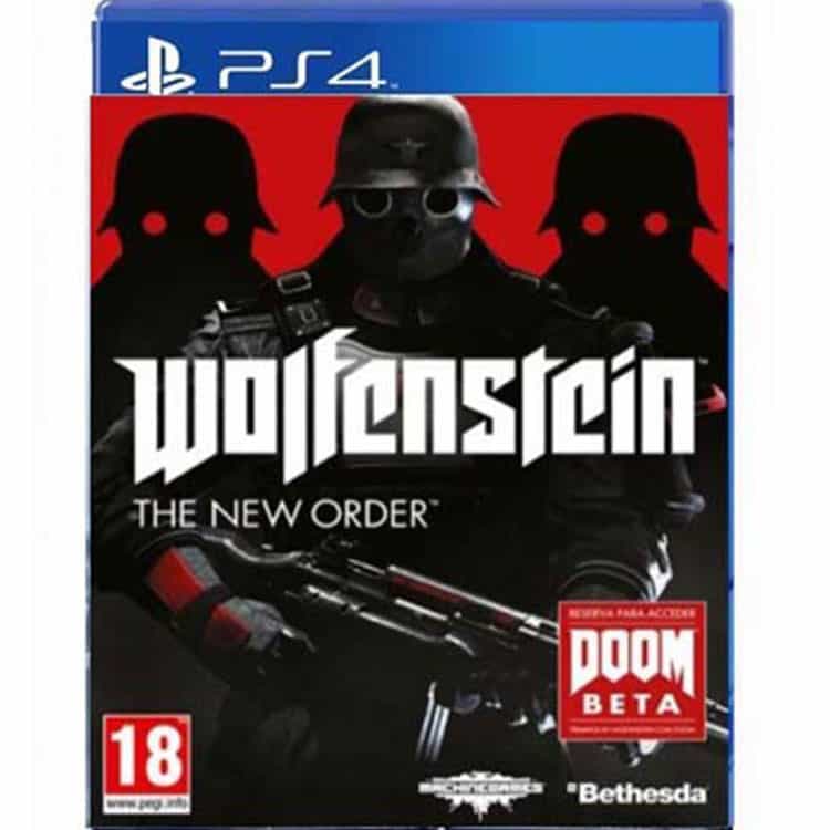دیسک wolfenstein the new order برای PS4 کارکرده
