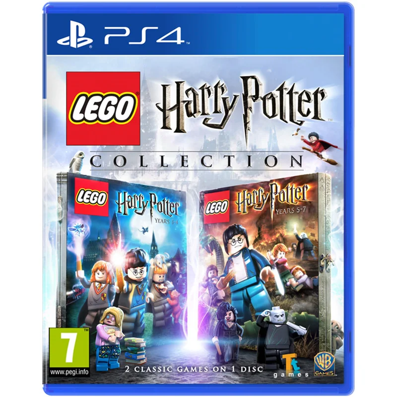 دیسک بازی LEGO Harry Potter Collection برای PS4( کار کرده)