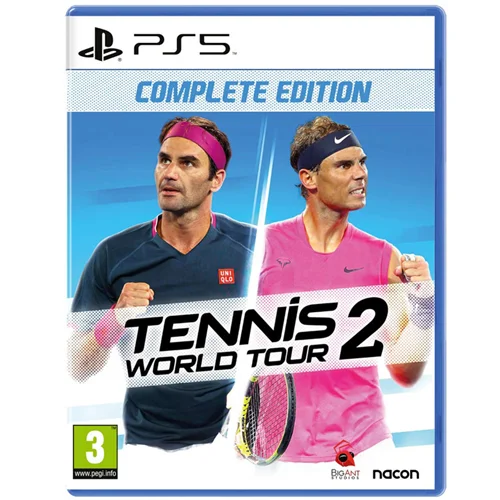 دیسک بازی 2 Tennis world tour برای PS5 (کارکرده)