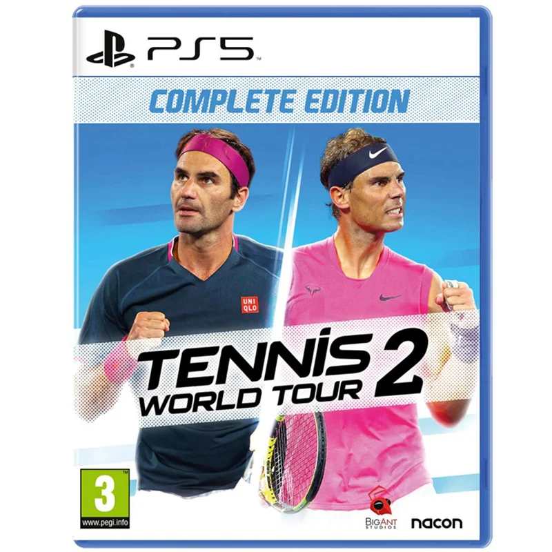 دیسک بازی 2 Tennis world tour برای PS5 (کارکرده)