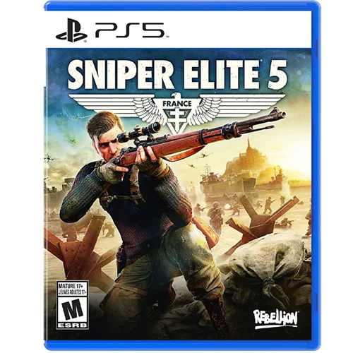 دیسک بازی اسنایپر الیت SNIPER ELITE 5 برای PS5 (کارکرده)
