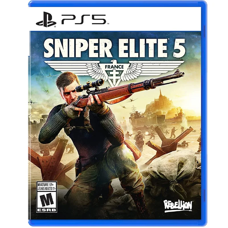 دیسک بازی اسنایپر الیت SNIPER ELITE 5 برای PS5 (کارکرده)