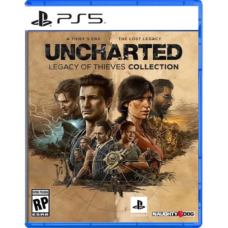 دیسک بازی Uncharted: Legacy of Thieves Collection برای PS5 (کار کرده)