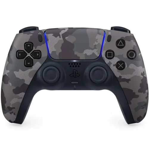 دسته پلی استیشن 5 DualSense رنگ خاکستری ارتشی (Gray Camouflage)