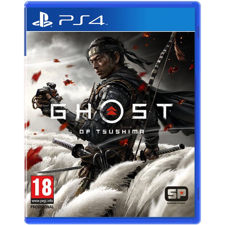 دیسک بازی Ghost of Tsushima برای PS4 (کارکرده)