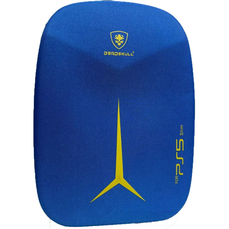 کیف PS5 اسلیم برند Deadskull آبی