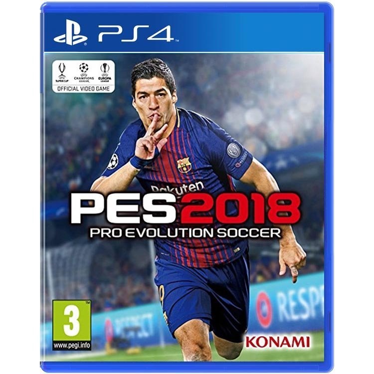 دیسک بازی PES 2018 برای PS4 (کارکرده)