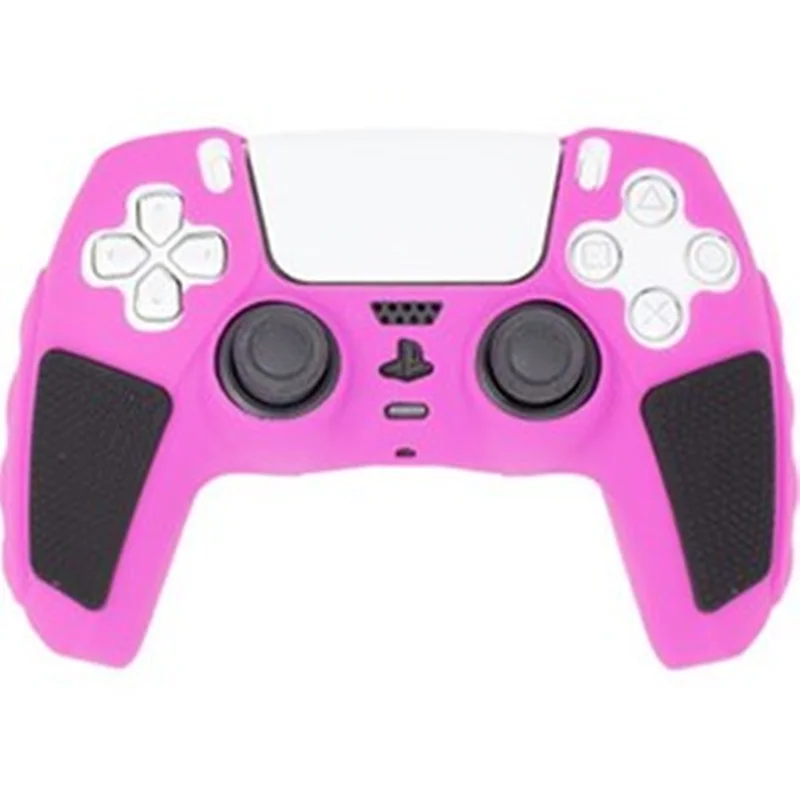 کاور  دسته PS5 صورتی مشکی