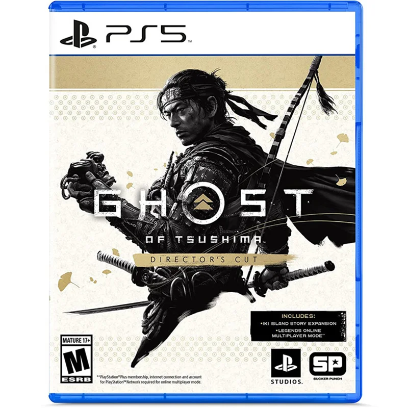دیسک بازی GHOST OF TSUSHIMA برای ps5 (کار کرده)