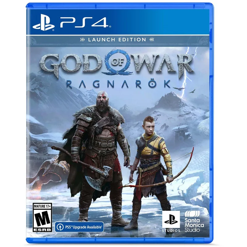 دیسک بازی God of War: Ragnarök برای PS4 (کارکرده)