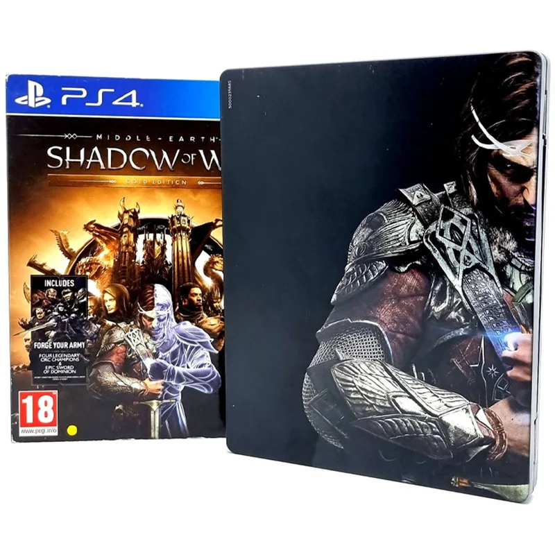خرید بازی Middle-Earth: Shadow of War نسخه طلایی برای PS4 (کارکرده)