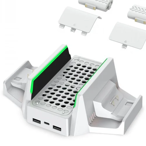 پایه شارژر دسته بازی دابی مدل Dobe TYX-0663 مناسب برای XBOX Sereis S به همراه باطری