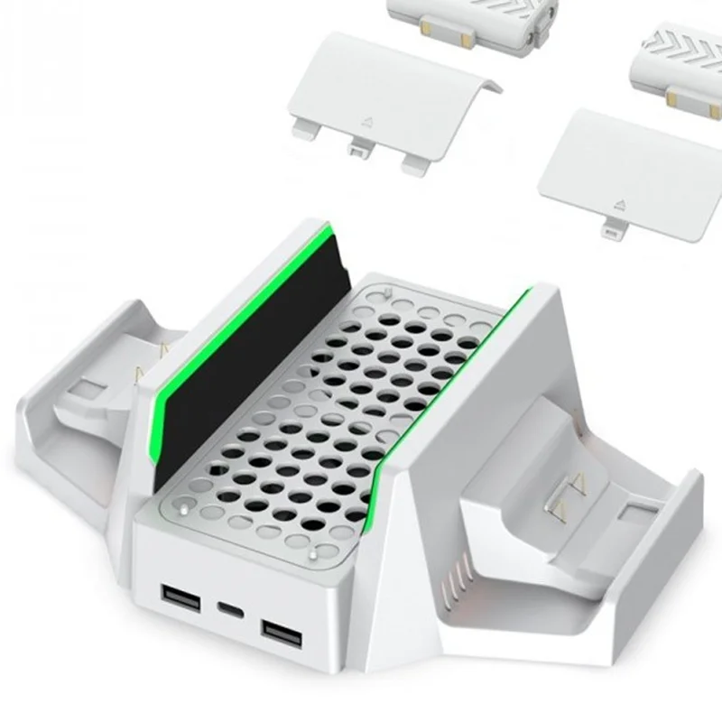 پایه شارژر دسته بازی دابی مدل Dobe TYX-0663 مناسب برای XBOX Sereis S به همراه باطری